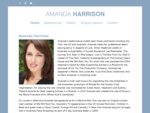 Amanda Harrison | Australian Musical Theatre Star.