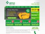 Nationwide skip hire - Domestic and commercial  AMA Skip Hire