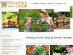 Hosting a Picnic Shop at Farmers’ Markets! Amazing Way to Shop |