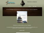 Ambience Body Therapies - Landing Page