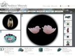 Andinos Minerals statuettes de collection en mineacute;raux