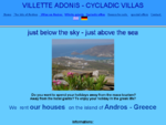Vacation Rental Greece, ecovillage Houses Villas, Owner's direct rental, private holidayhouses vi