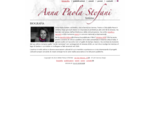 biografia | Anna Paola Stefani middot; Scrittrice