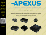 Welcome to the APEXUS Pty. Ltd. World Wide Web Site