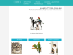ASAPSITTERS. COM. AU | Pet Sitting | Dog Walking | Police Checked | Fully Insured |
