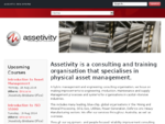 Assetivity - Maintenance Asset Management Consulting Training Perth Brisbane - ...