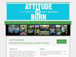 Attitude to Burn group and personal training | Get fit outdoors - Woonona Wollongong039;s no