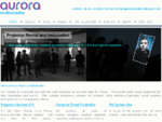 Audiovisual equipment for sale hire  Aurora Multimedia