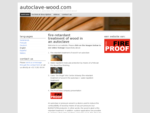 Fire-retardant treatment of wood in an autoclave | autoclave-wood. com