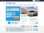 Auto Europe Discount Car Rentals, Airfare, and Hotels