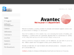 Avantec - Programming IT Services - Avantec - We're your IT department