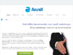 Billig hjemmeside - Køb Billig Hjemmeside hos AzureX