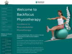 Backfocus Physiotherapy - Melbourne City CBD and Metro areas Home