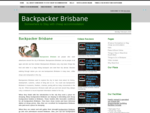 Backpacker Brisbane