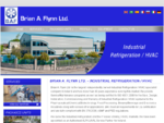 Brian A. Flynn | Industrial Refrigeration Ireland, Packaged Units, SKID, Centrifugal Chiller