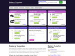 Bakery Supplies | Bakery Supply Bakeries