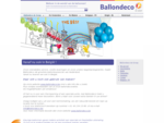 Ballondecoraties - Ballonbogen - Ballonpilaren - Helium Ballonnen - Altijd de Laagste Prijs Ballonne