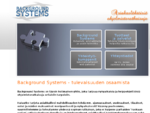 Background Systems - Varausjärjestelmät ym. ohjelmointi- ja tietokantaratkaisut Ajax- ja Web 2. 0 .