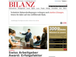 bilanz. ch | Hintergründe aus der Businesswelt, Rankings, Luxus.