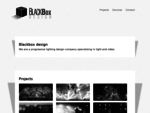 Blackbox | progressive lighting design company