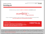 bondag. es | Registro de dominios hecho en Domiteca. com