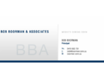 Bob Boorman Associates Website Currently in Development