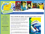 Bouncy Castle Hire Australia Wide featuring the moving mouth Jumping Castle and More - Jumping ...