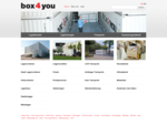 box4you | Flexible Lagerlösungen