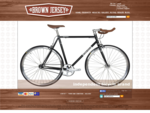 Fixie Retro Bikes (Fixed Gear, Mixte and - City Urban Bikes) - Australia Global - Brown Jersey I