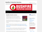 Bushfire Protection Services -