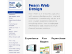 Fearn Web Design - Robin Fearn - eBusiness Specialist Web Designer