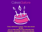 CAKES GALORE!
