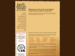 We are SOUTH AFRICAN WINES in Australia | Importers, Wholesalers Online Direct to the Public