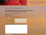Capricorn Psycology - Dr Bernadette Moore - Servicing the Capricorn Coast, Yeppoon, Emu Park, Byf