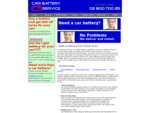 Car Battery Service, Car Batteries delivered in Sydney -
