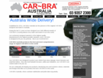 CAR-BRA Australia - pioneers of the original Car-Bra!