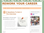 Rework Your Career | If youâre sick of your career check out www. reworkyourcareer. com. au