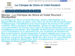 Stores - La Clinique du Store et Volet Roulant à Montpellier