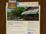 Restaurant Chalet Beaurivage - Accueil