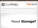 Storage Dublin | Cheap Storage Dublin | Self Storage Dublin