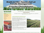 Waldviertler Tannenhof - Christbaumpflanzen, Nordmantannenpflanzen, Nordmannpflanzen, Ambrolauri Tlu