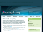 Cineplicity. Web Design. Web Development. Domain Names.