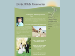 Circle Of Life Ceremonies - Home