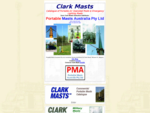 Clark Masts Australia Distributor - Portable Masts Australia Pty Ltd Fast Erecting Clark Mast