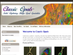Solid opal specialists. Quality Opals, Quality Opal Jewellery