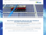 Entretien de panneaux Solaires | Nettoyage panneau Photovoltaïque