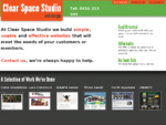 Clear Space Studio - Perth web design and website maintenance