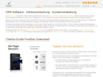 CRM Software – Adressverwaltung – Kundenverwaltung: Clients-Guide