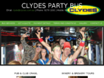 Clydes Party Bus - Perth party bus hire, coach bus hire