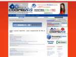 CODINGWEB | Web Hosting Windows | Web Hosting Linux | Registrazione Domini